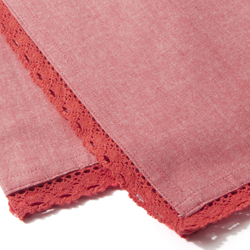 Cotton Dish Towel Kitchen Towel, Red