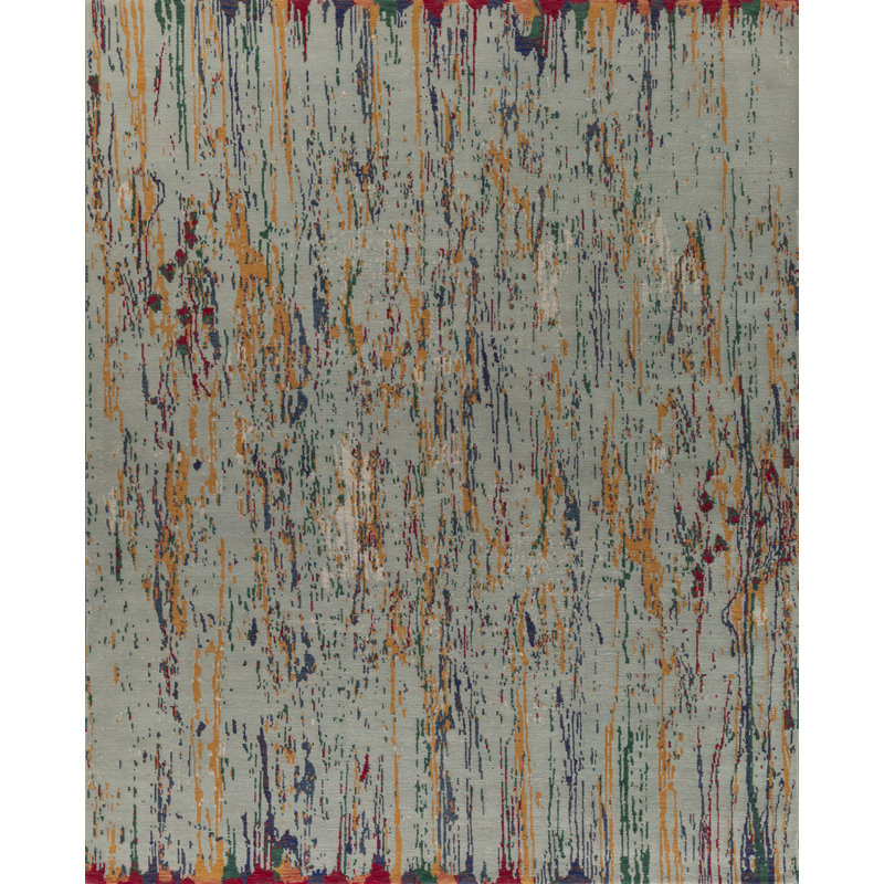 Dakar Wool Abstract Area Rug, Rectangle 3' x 5'