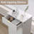 Wave Design 2-Drawer Tilt Out Trash Cabinet, MDF Freestanding Kitchen Trash Can with Storage (Can Not Included)-122622497
