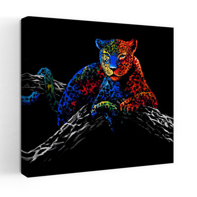 The Cheetah Contemporary Cat Wildlife Art