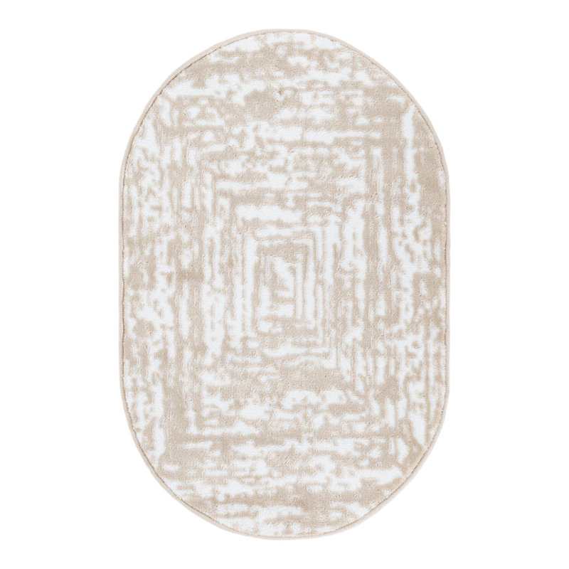 Oak Brook Abstract Indoor Rug, Oval 2' x 3'