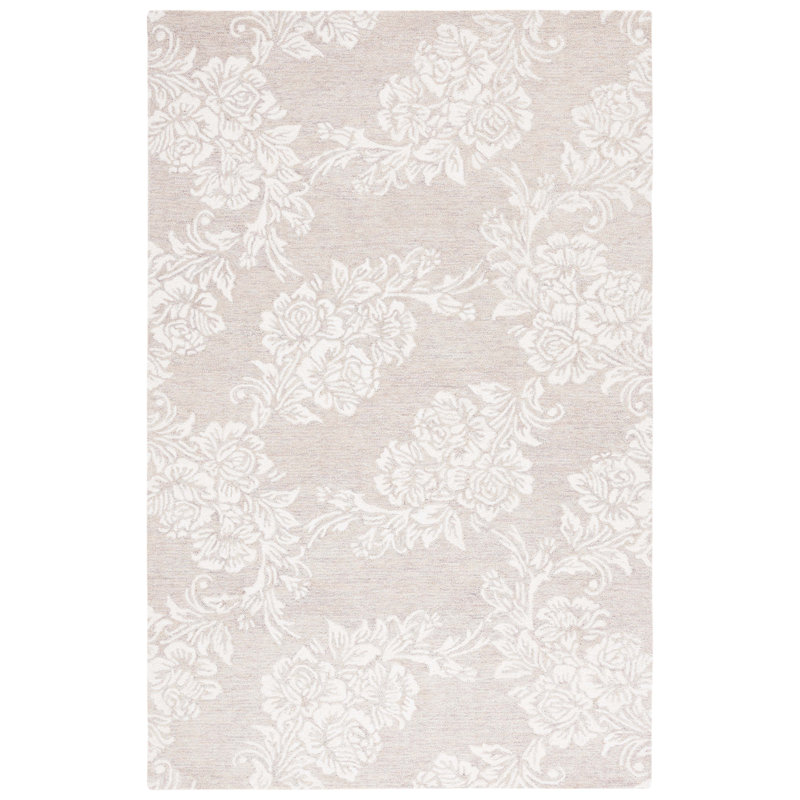 Ratha Hand Tufted Performance Floral Rug, Runner 2'3" x 8'