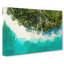 Above A Beach In The Maldives In Abstract - Wrapped Canvas-55302053