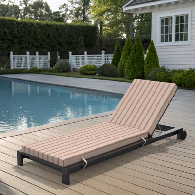 Lani Sunbrella® Outdoor Chaise Lounge Cushion