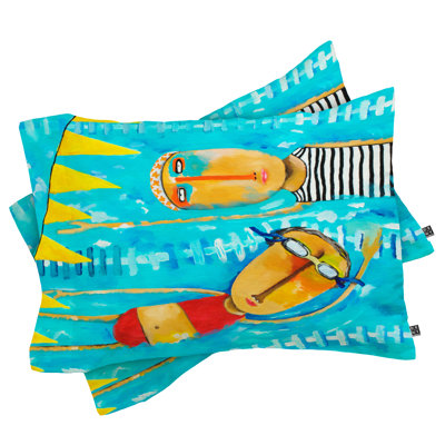 Swimming is Hard Pillowcase