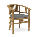 Captain Outdoor Teak Lounge Chair