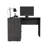 2-Drawer 1-Shelf L-Shaped Computer Desk(Desk)-904143179