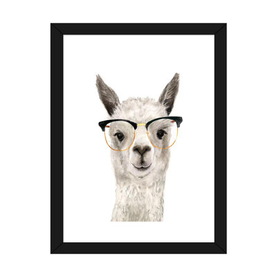 Hip Llama IV par Victoria Borges - impression d'art graphique