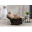 Canapé inclinable à accoudoirs coussinés de 83 po Alizzon-731873754