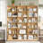 Natural 71.6" H | 6 Tier Triple Wide Bookcase with Open Display Shelves Large Bookshelf for Living Room Home Office Library 2PCS-909762788-907409038