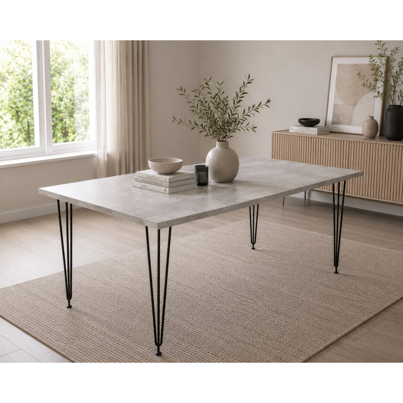 Dining Table, 75 cm H x 140 cm W x 80 cm D