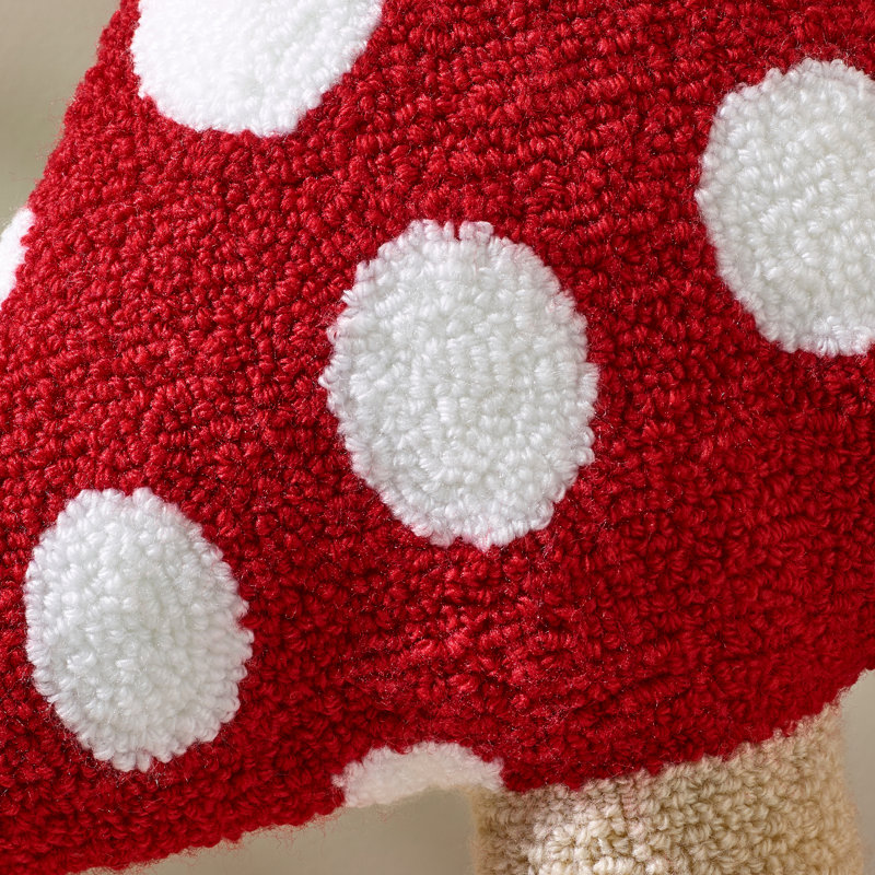 Mushroom 3D Shaped Cushion
