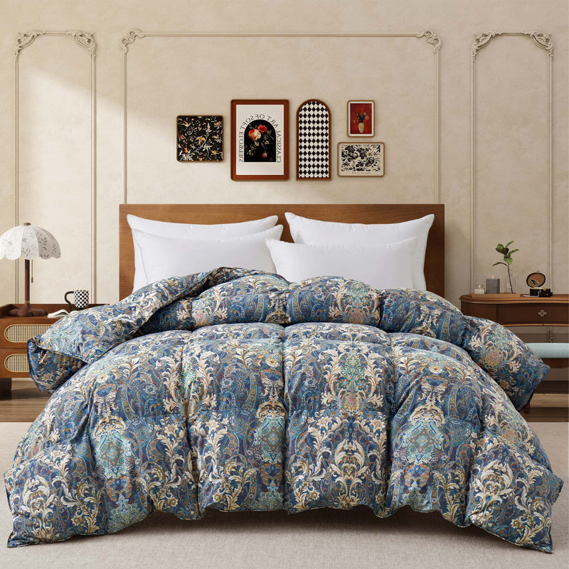 Inserts de couette Paisley Winter, Grand lit