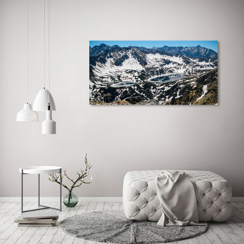 Lake In The Tatras - Wrapped Canvas Print
