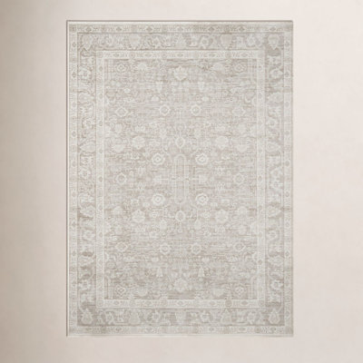 Amber Lewis x Loloi Zuma Sand Stone Oriental Rug