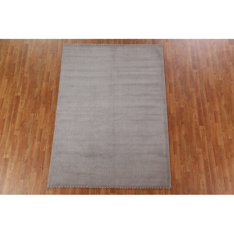 Checkered Gabbeh Oriental Area Rug 6x8