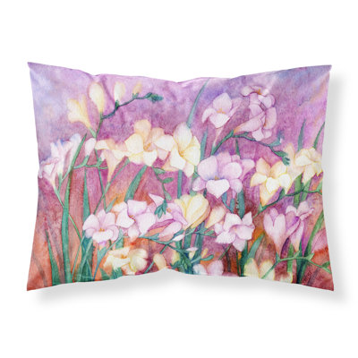 Taie d’oreiller freesias