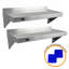 2 Piece Metal Bracket Shelf