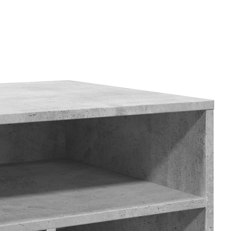 67cm H x 60cm W Printer Stand, Concrete Grey