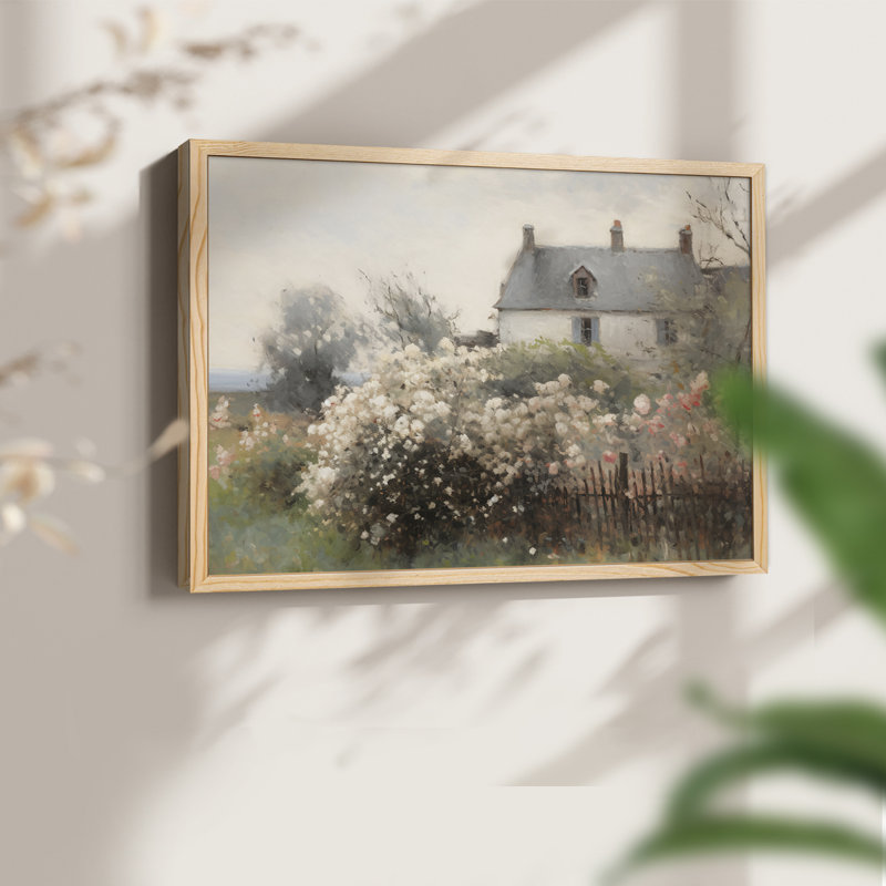 Paysages rétro - LXV - reproduction encadrée, Naturel, H 22 po x l 28 po