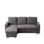 Canapé-lit en velours côtelé de 78,7 po Modern Sofafx-1966007381