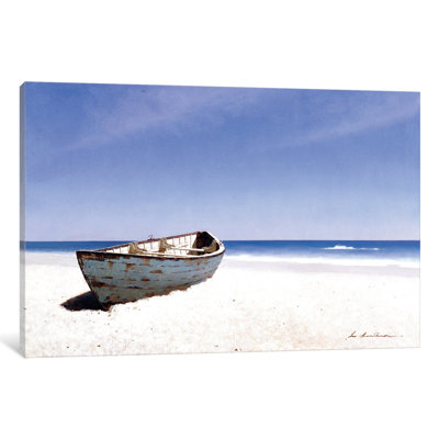«Beached Boat III» par Zhen-Huan Lu - reproduction sur toile tendue