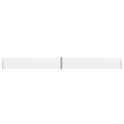 Dakota Fields 1200cm W Fabric Cover Motorised Retractable Side Awning