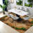 Space-saving Dining Table Sets With Extendable Mdf Table And Premium Leather Chairs