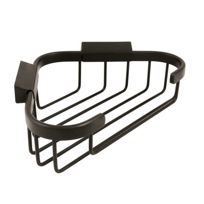 Deltana WBC8570U15 8-3/4" Length X 6-7/8" Width Triangular Corner Wire Basket Brushed Nickel