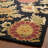 Emrick Blossom Hand Hooked Wool/Cotton/Latex Floral Rug in Black-19268853