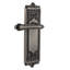 Egg & Dart Plate Passage (Hall & Closet) with Fleur Lever-1000415693-1000415694
