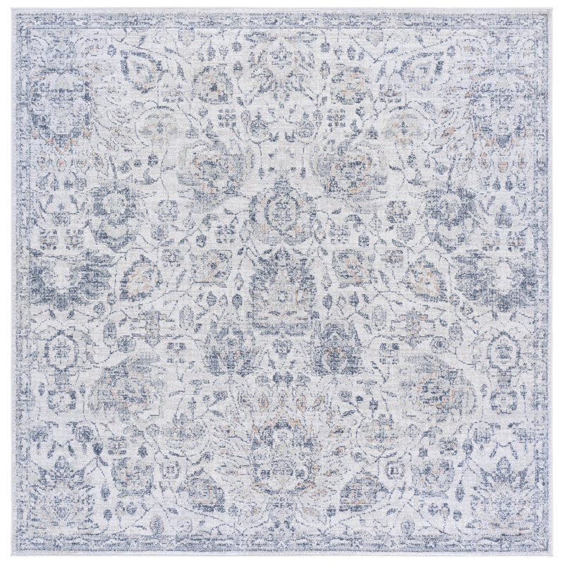 Antionna 100 Performance Oriental Rug, Square 6'7"