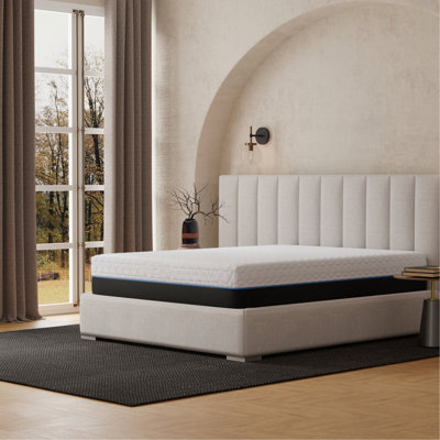 Matelas en mousse viscoélastique imprégnée de cuivre 12 pouces