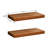 Burkleigh 2 Piece Pine Floating Shelf-1877529014
