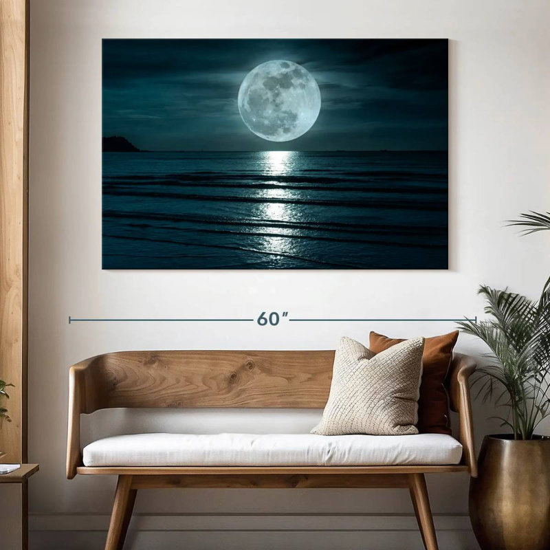 Oberle Midnight Moon, 34" H x 51" W