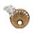 Flinn Metal Gold Novelty Haven Vase-333870226