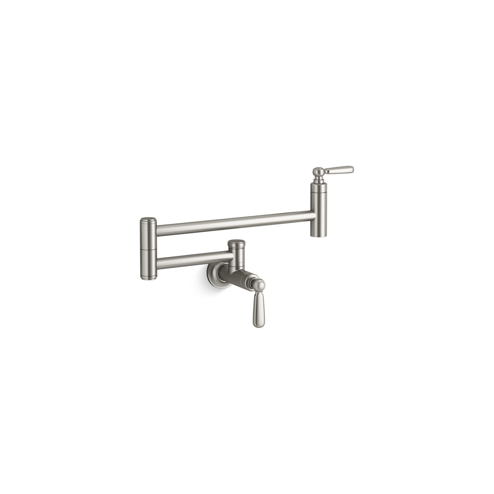 Edalyn by Studio McGee Wall-Mount Pot Filler, Vibrant Stainless