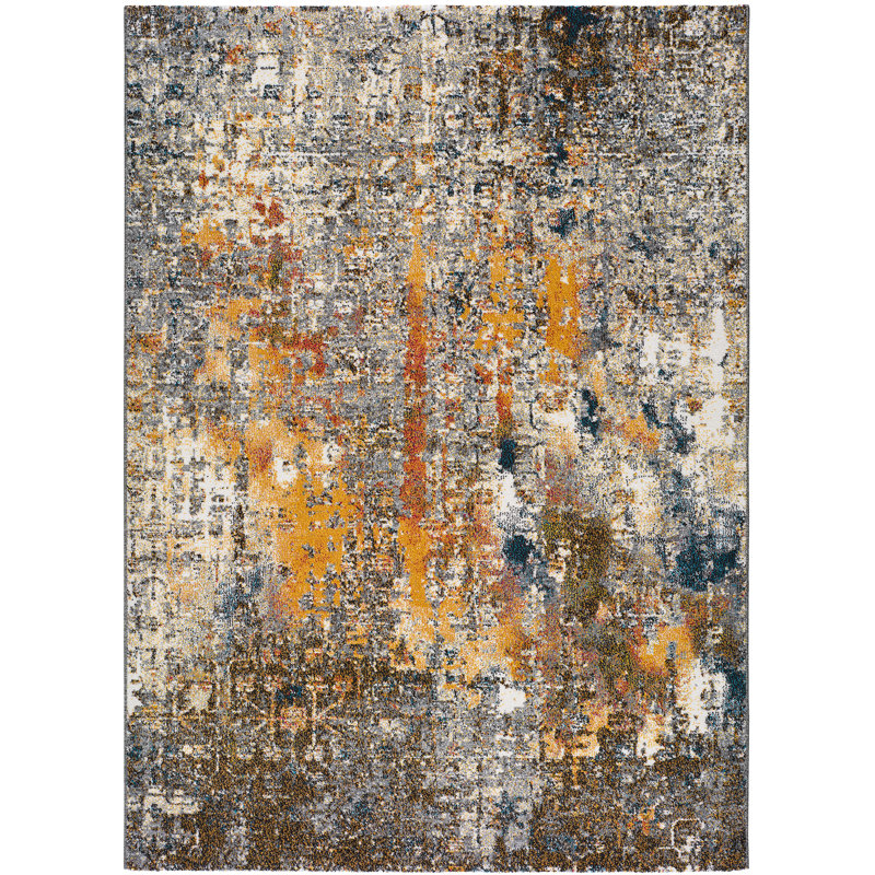 Shelly Abstract Area Rug, Rectangle 200 x 290cm