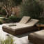 Lorelei Outdoor Teak Adjustable Chaise Lounge
