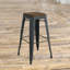 Gaikwad Counter Stool with Metal Frame-24759391