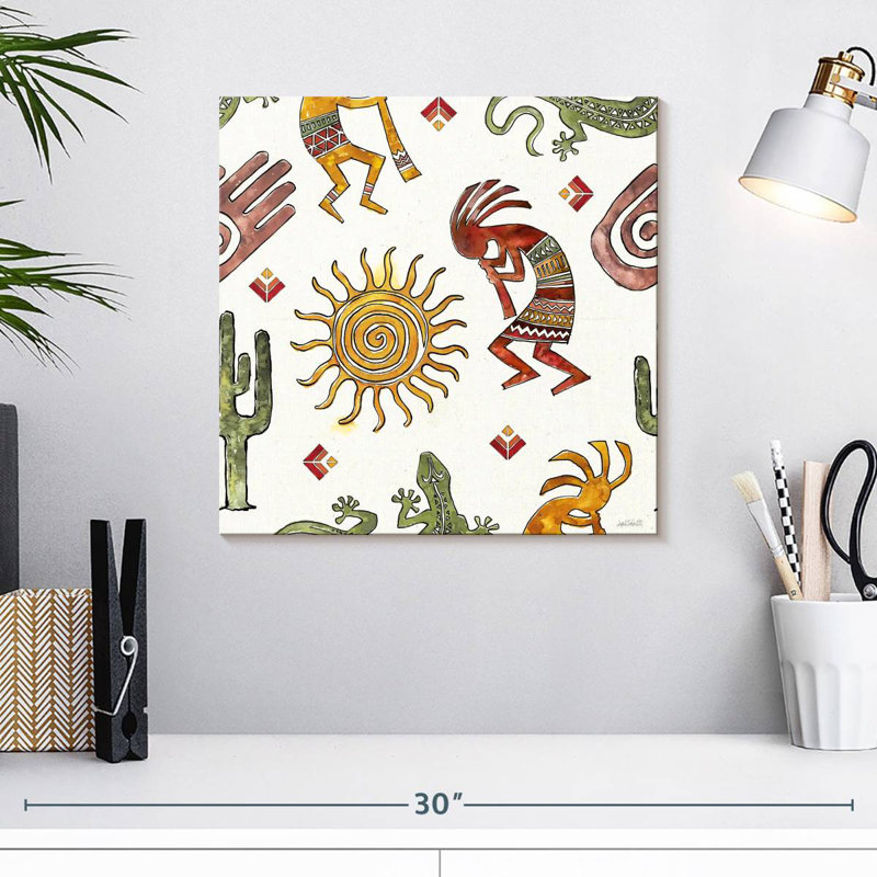 Lelar Southwest Flair Pattern I, 16" H x 16" W