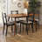 Weller 4 - Person Four Leg Dining Set-1206613529