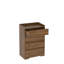 Armoire moderne avec cadre robuste et commode à 4 tiroirs-210297867