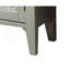 Armoire console au fini gris antique
