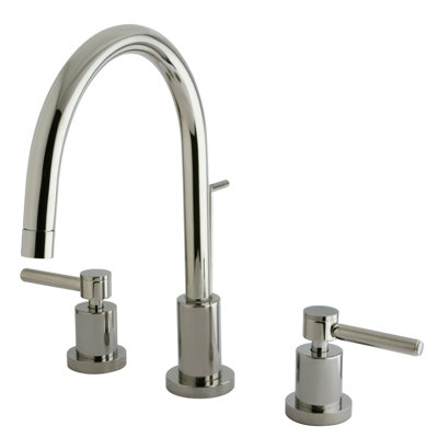 South Beach Double Handle Mini-Widespread Bathroom Faucet