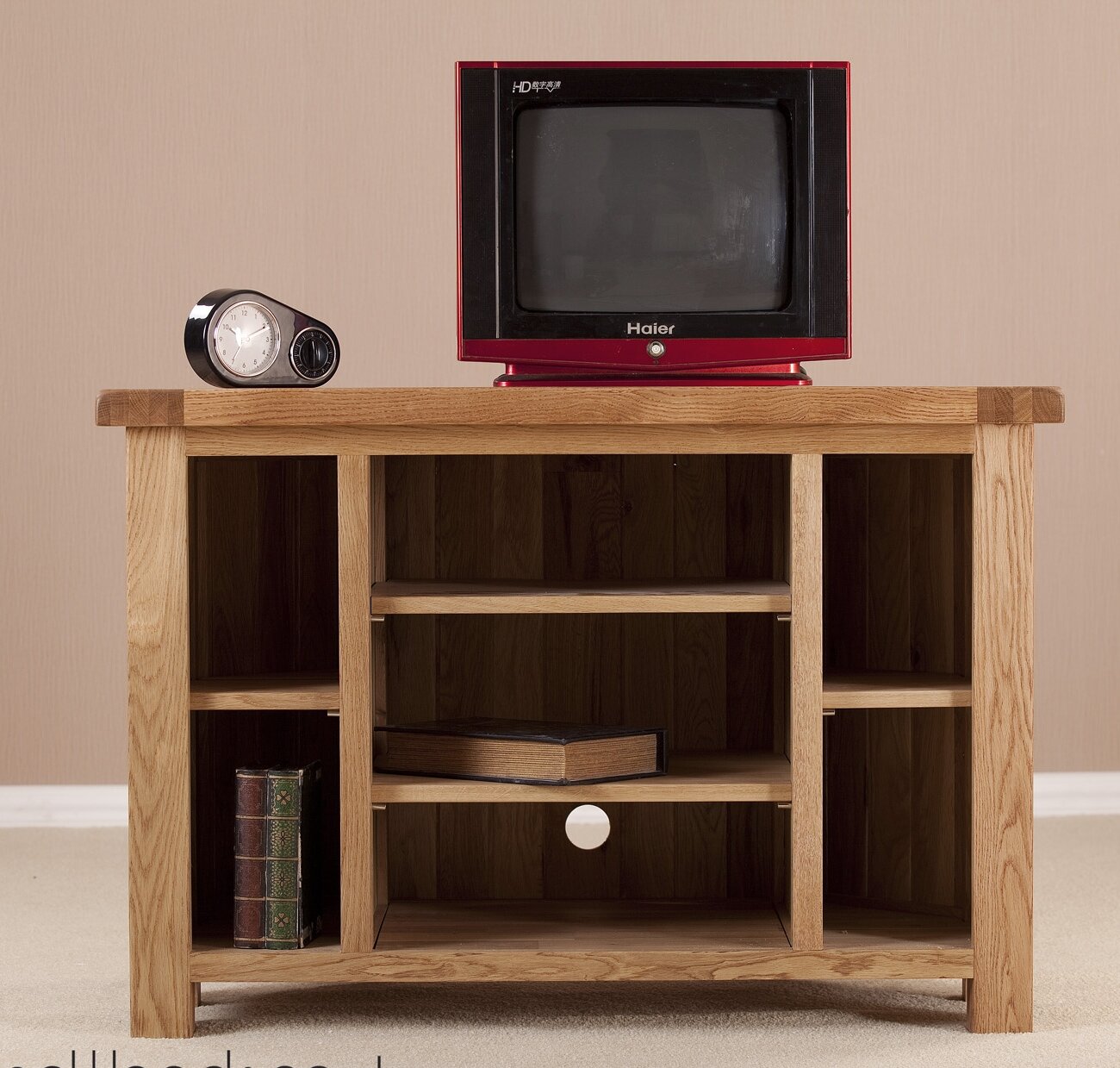 Country style tv deals console