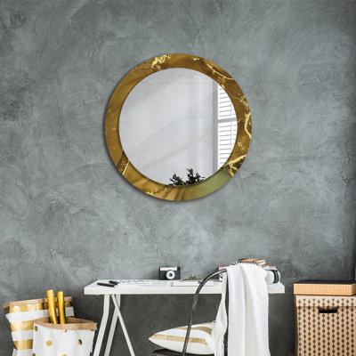 Huldar Glass Flat Wall Mirror
