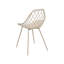 Rosanne 47cm H Cross Back Side Chair in Green-1194456107