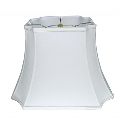 Abat-jour rectangulaire inversé Shantung