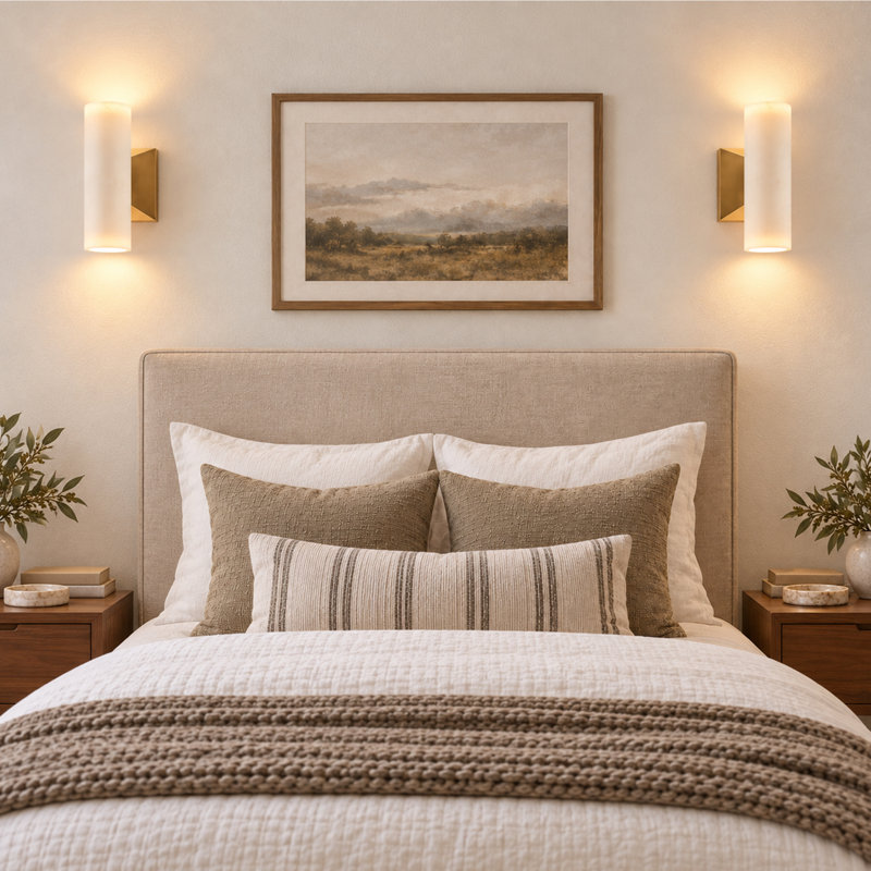 Monolith Wall Sconce — White Marble, MONOLITH Wall Sconce — White Marble